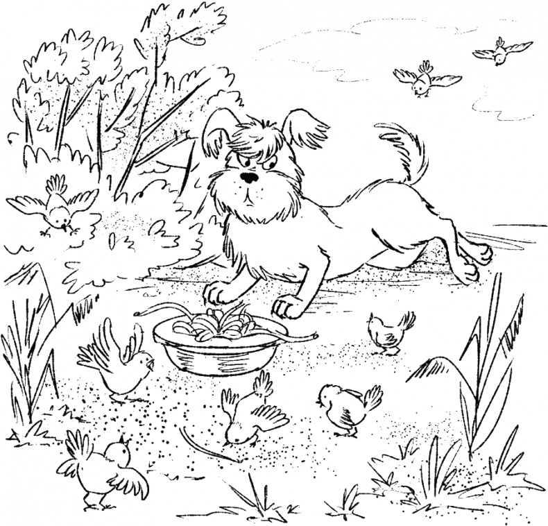 Иллюстрация к книге — Приключения Пуха на Земле и в Космосе [i_014.jpg]