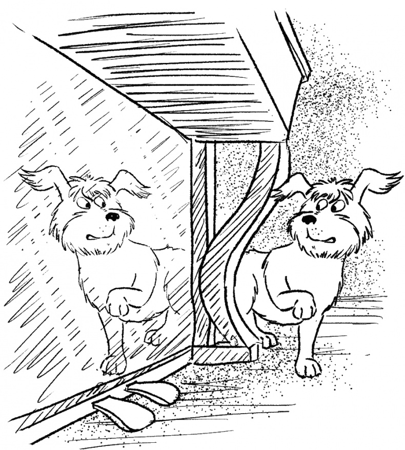 Иллюстрация к книге — Приключения Пуха на Земле и в Космосе [i_023.jpg]