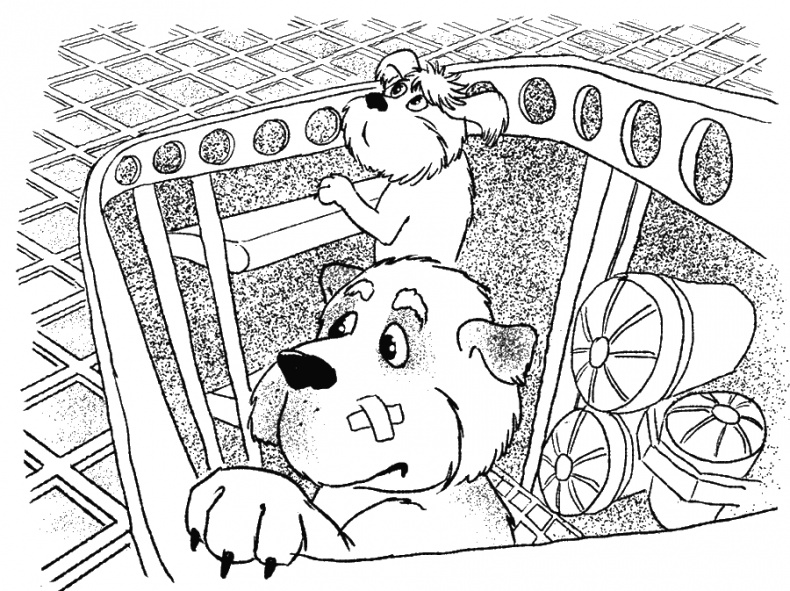 Иллюстрация к книге — Приключения Пуха на Земле и в Космосе [i_067.jpg]