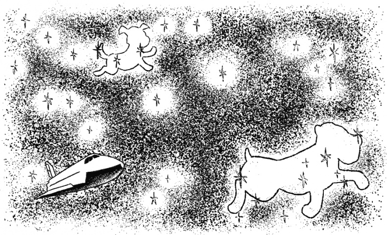 Иллюстрация к книге — Приключения Пуха на Земле и в Космосе [i_069.jpg]