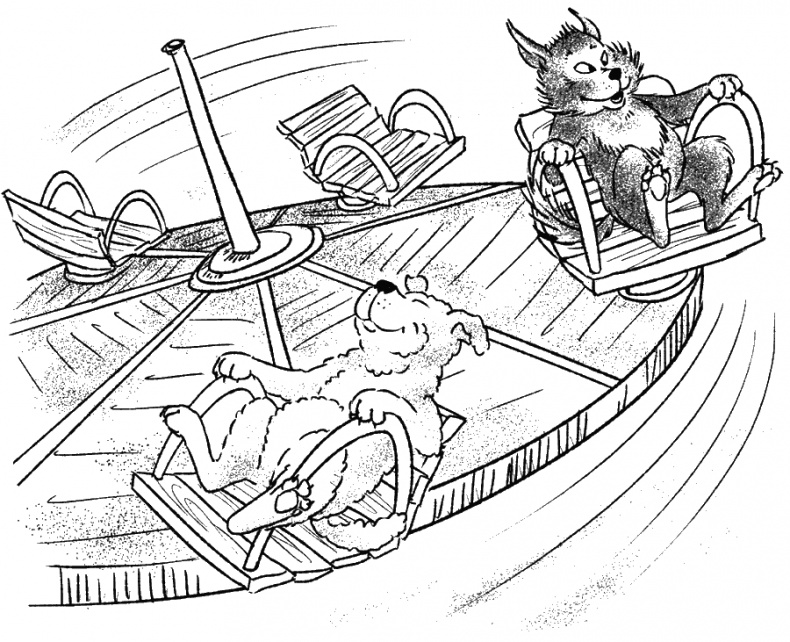 Иллюстрация к книге — Приключения Пуха на Земле и в Космосе [i_090.jpg]