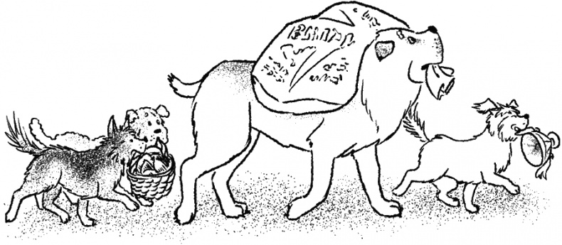 Иллюстрация к книге — Приключения Пуха на Земле и в Космосе [i_099.jpg]