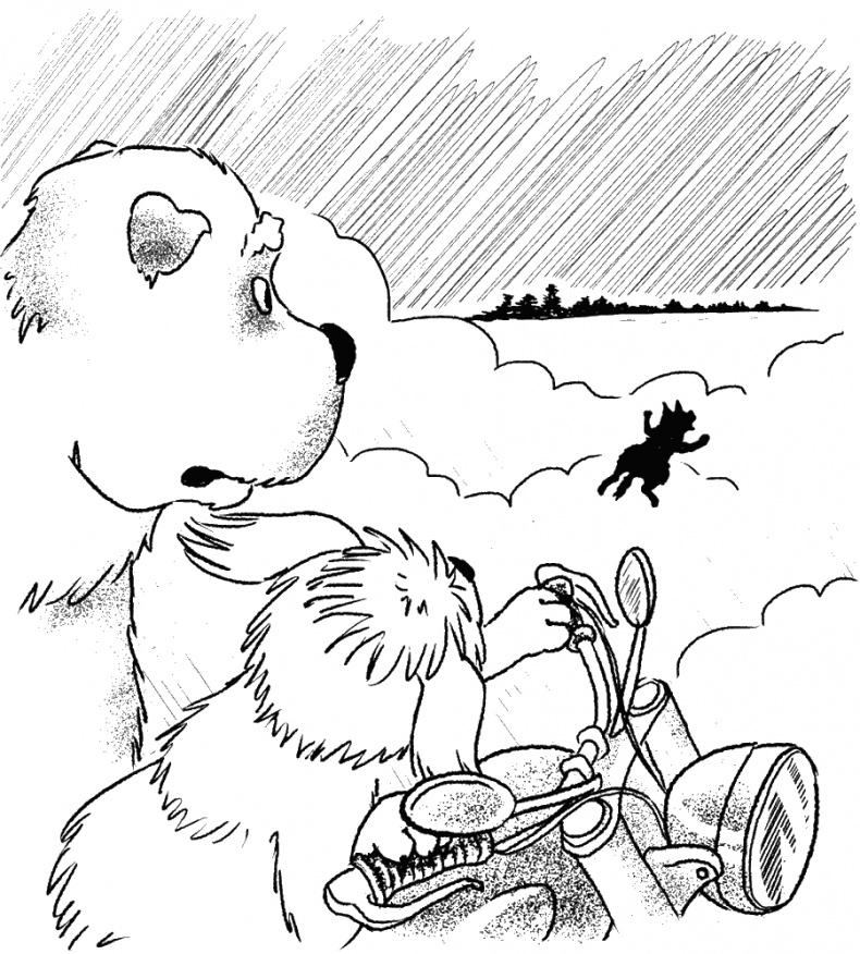 Иллюстрация к книге — Приключения Пуха на Земле и в Космосе [i_102.jpg]