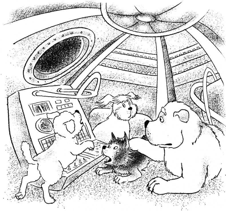 Иллюстрация к книге — Приключения Пуха на Земле и в Космосе [i_125.jpg]