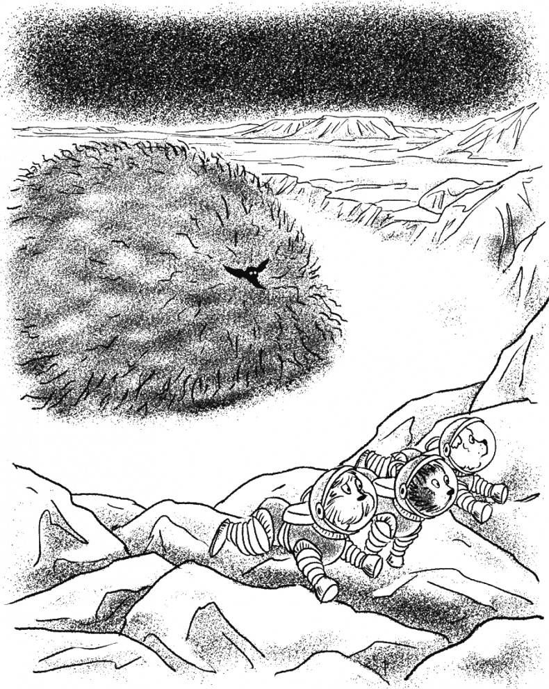 Иллюстрация к книге — Приключения Пуха на Земле и в Космосе [i_128.jpg]