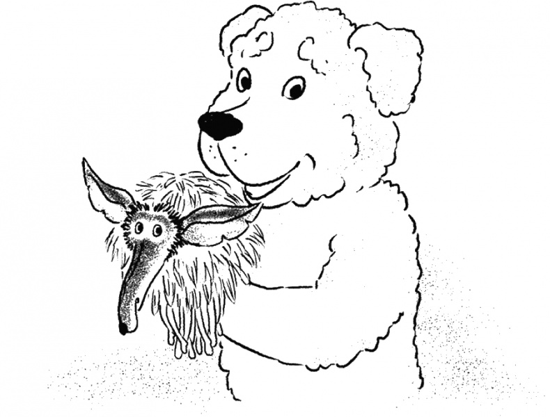 Иллюстрация к книге — Приключения Пуха на Земле и в Космосе [i_146.jpg]