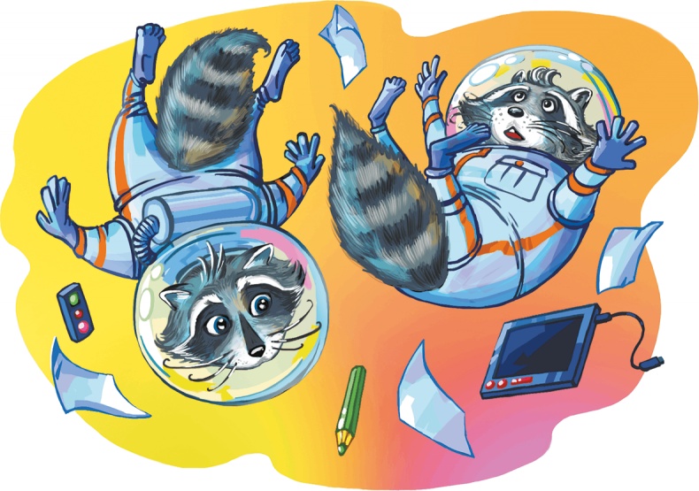 Иллюстрация к книге — Кефир, Гаврош и Рикошет, или Приключения енотов-инопланетян [i_016.jpg]