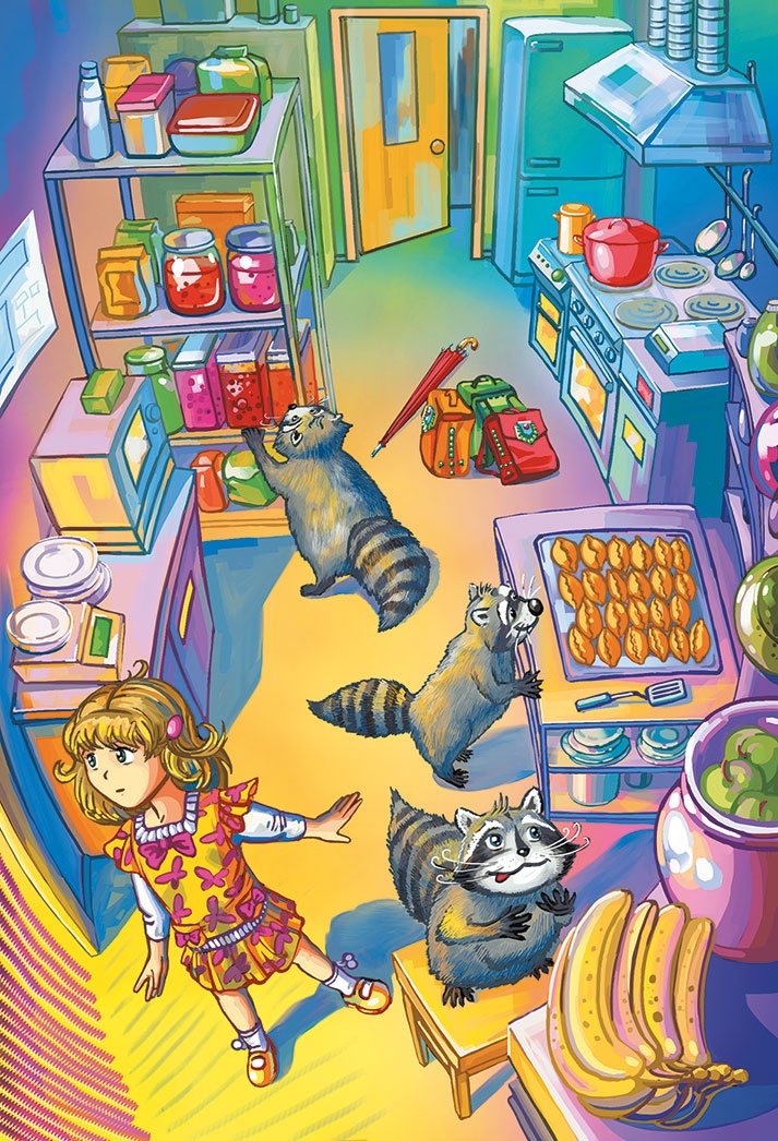 Иллюстрация к книге — Кефир, Гаврош и Рикошет, или Приключения енотов-инопланетян [i_035.jpg]