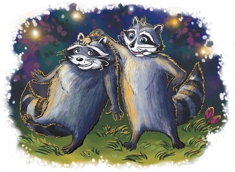 Иллюстрация к книге — Кефир, Гаврош и Рикошет, или Приключения енотов-инопланетян [i_051.jpg]