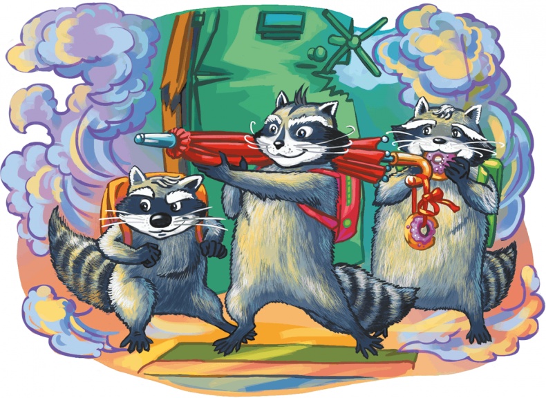 Иллюстрация к книге — Кефир, Гаврош и Рикошет, или Приключения енотов-инопланетян [i_063.jpg]