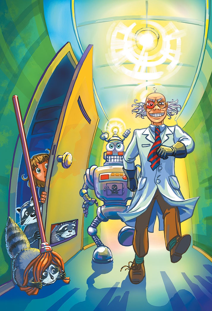 Иллюстрация к книге — Кефир, Гаврош и Рикошет, или Приключения енотов-инопланетян [i_086.jpg]