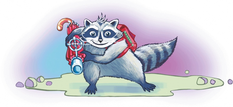 Иллюстрация к книге — Кефир, Гаврош и Рикошет, или Приключения енотов-инопланетян [i_094.jpg]