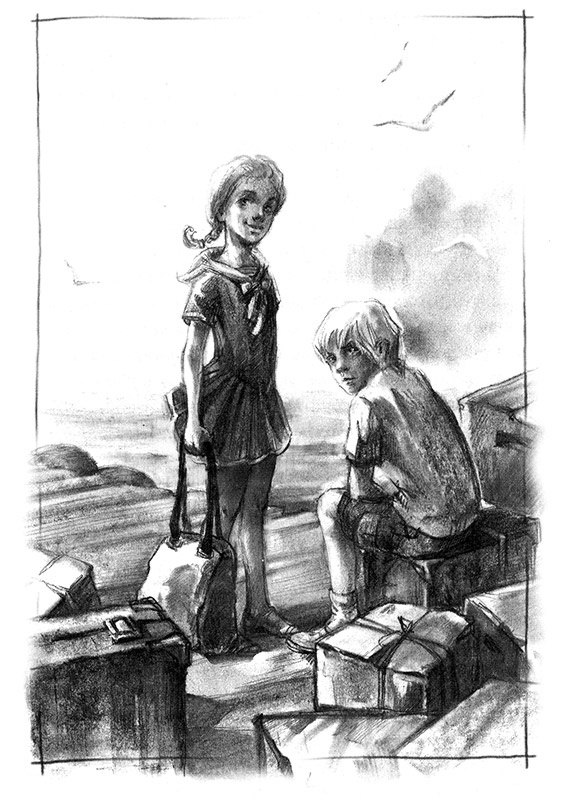 Иллюстрация к книге — Дети дельфинов [i_002.jpg]