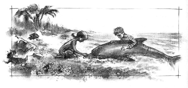 Иллюстрация к книге — Дети дельфинов [i_013.jpg]