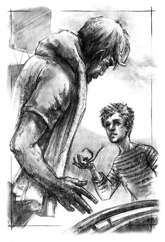 Иллюстрация к книге — Дети дельфинов [i_014.jpg]