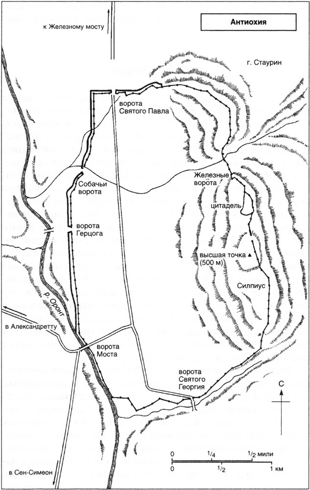 Иллюстрация к книге — Крестовые походы. Войны Средневековья за Святую землю [map069.jpg]