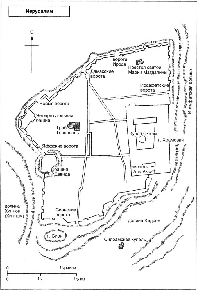 Иллюстрация к книге — Крестовые походы. Войны Средневековья за Святую землю [map095.jpg]