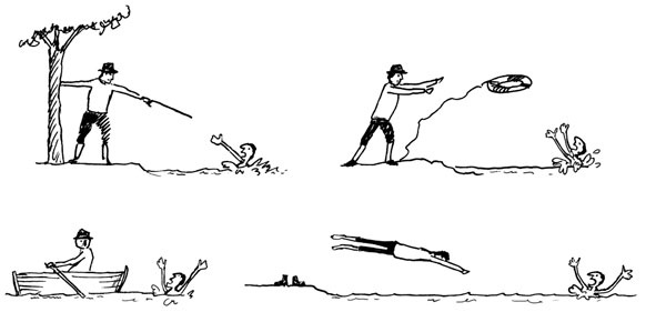 Иллюстрация к книге — Всегда готов! Курс выживания в экстремальных условиях для современных мужчин [_26drown1rev.jpg]