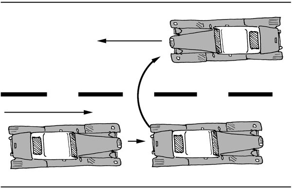 Иллюстрация к книге — Всегда готов! Курс выживания в экстремальных условиях для современных мужчин [eambushyturnblkarrows.jpg]