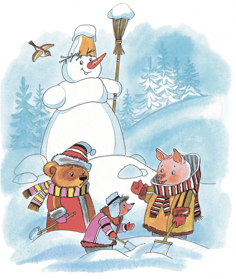 Иллюстрация к книге — Где спят снеговики? [i_002.jpg]