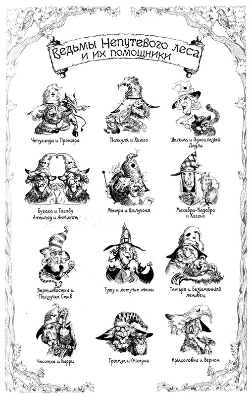 Иллюстрация к книге — И снова Пачкуля! Большая книга приключений Непутевого леса [i_001.jpg]