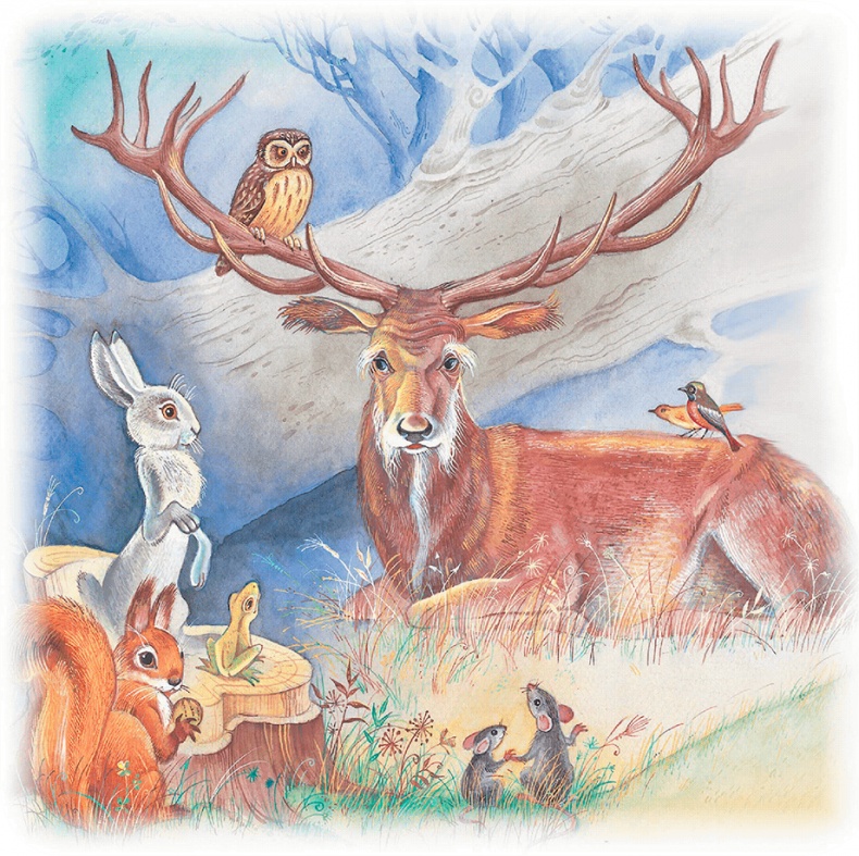 Иллюстрация к книге — Бемби [i_045.jpg]