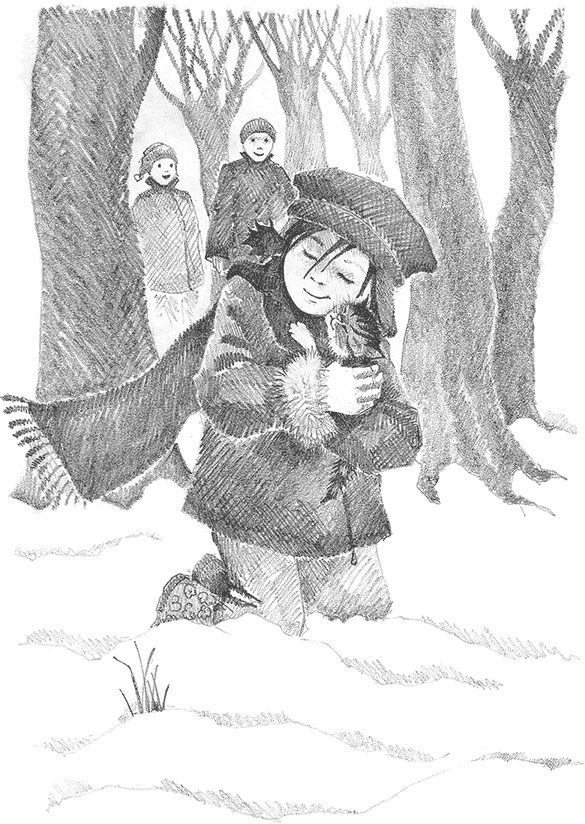 Иллюстрация к книге — Котёнок Снежинка, или Зимнее волшебство [i_030.jpg]