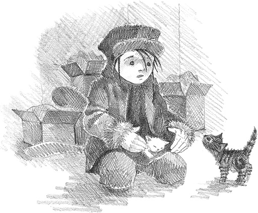 Иллюстрация к книге — Котёнок Снежинка, или Зимнее волшебство [i_033.jpg]