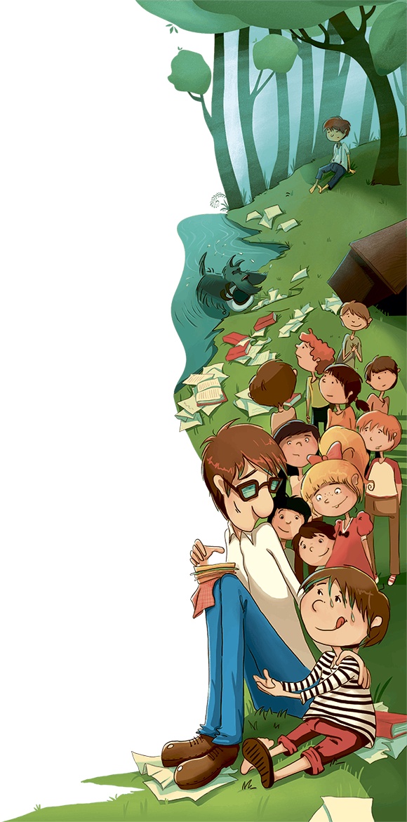 Иллюстрация к книге — Учитель Так-Так и его разноцветная школа [i_036.jpg]