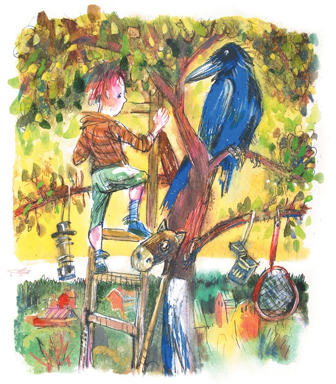 Иллюстрация к книге — Ворон Клара и яблочный год [i_006.jpg]