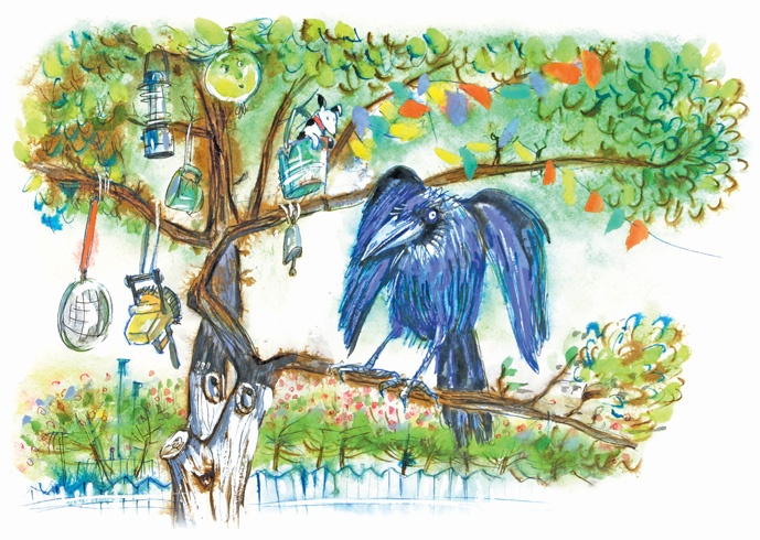 Иллюстрация к книге — Ворон Клара и яблочный год [i_015.jpg]