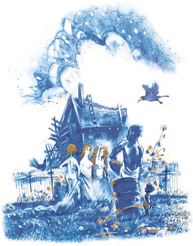 Иллюстрация к книге — Ворон Клара и яблочный год [i_026.jpg]