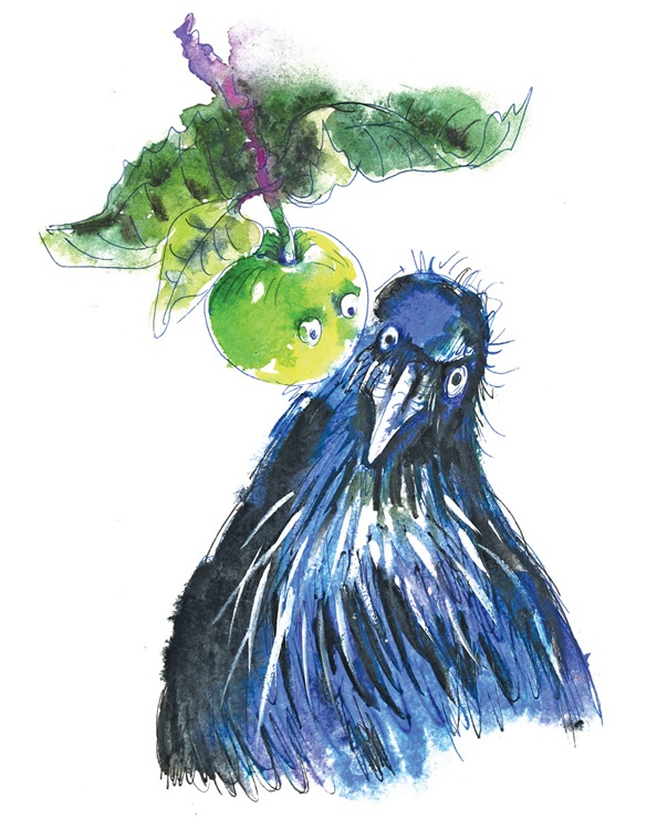 Иллюстрация к книге — Ворон Клара и яблочный год [i_028.jpg]