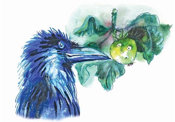 Иллюстрация к книге — Ворон Клара и яблочный год [i_029.jpg]