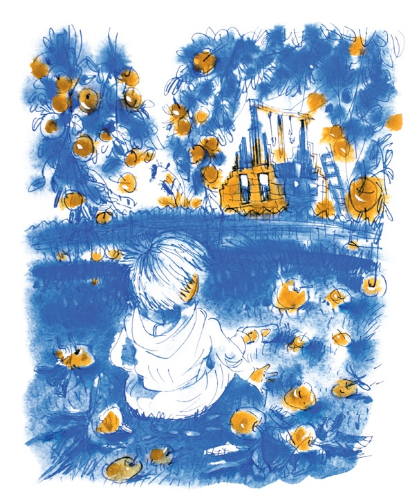 Иллюстрация к книге — Ворон Клара и яблочный год [i_034.jpg]