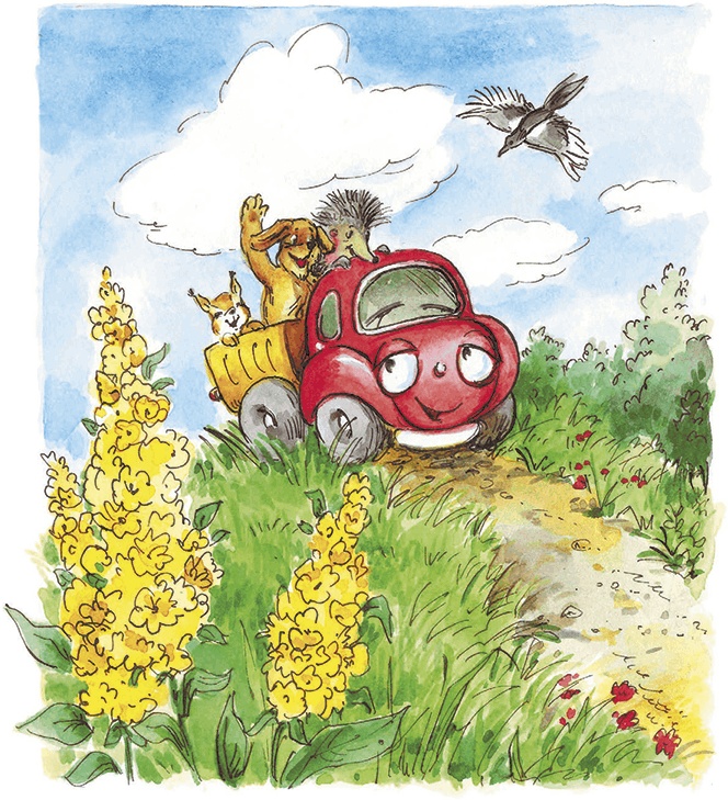 Иллюстрация к книге — Приключения машинки Кнопки [i_001.jpg]