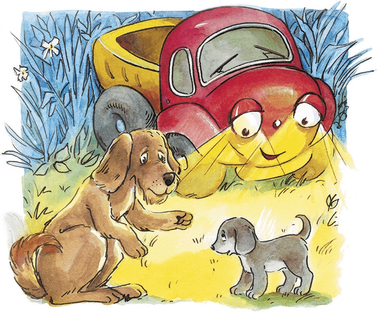 Иллюстрация к книге — Приключения машинки Кнопки [i_006.jpg]