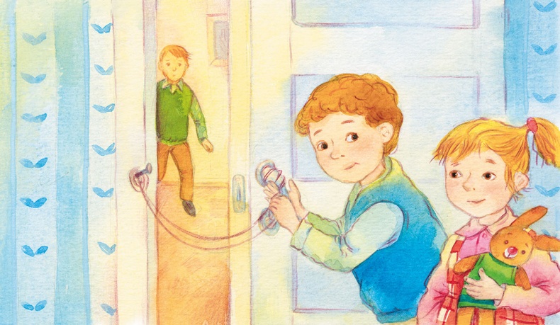 Иллюстрация к книге — Храбрый утенок [i_039.jpg]