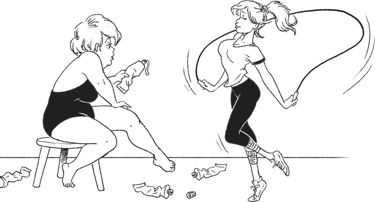 Иллюстрация к книге — Я тоже была толстой [i_015.jpg]