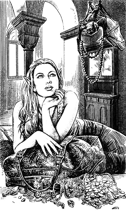 Иллюстрация к книге — Эльфийка вишневых кровей [i_001.jpg]