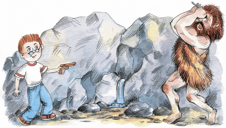 Иллюстрация к книге — Мой папа – Мюнхгаузен (сборник) [i_055.jpg]