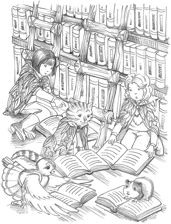 Иллюстрация к книге — Морская свинка Рози, или Тайна ветра [i_023.jpg]