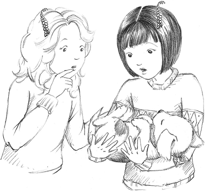 Иллюстрация к книге — Щенок Поппи, или Сонные чары [i_015.jpg]