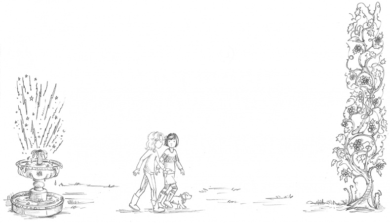 Иллюстрация к книге — Щенок Поппи, или Сонные чары [i_045.jpg]