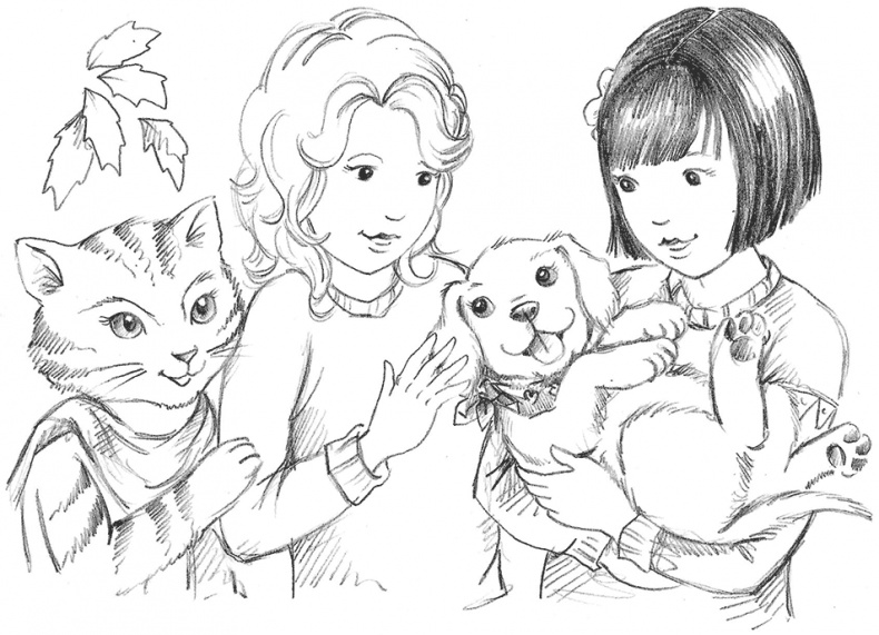 Иллюстрация к книге — Щенок Поппи, или Сонные чары [i_053.jpg]