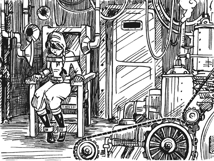 Иллюстрация к книге — Молли Блэкуотер. Сталь, пар и магия [i_002.jpg]