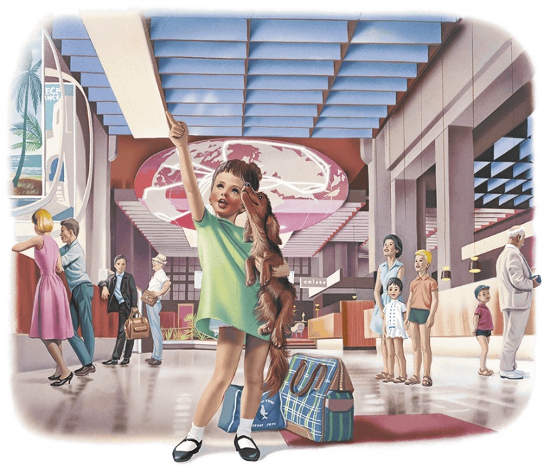 Иллюстрация к книге — Маруся и весёлая поездка: на самолёте, на поезде [i_002.jpg]