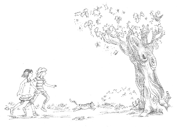 Иллюстрация к книге — Котёнок Амелия, или Колокольчик-невидимка [i_006.jpg]