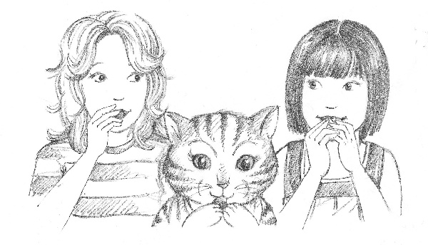 Иллюстрация к книге — Котёнок Амелия, или Колокольчик-невидимка [i_019.jpg]