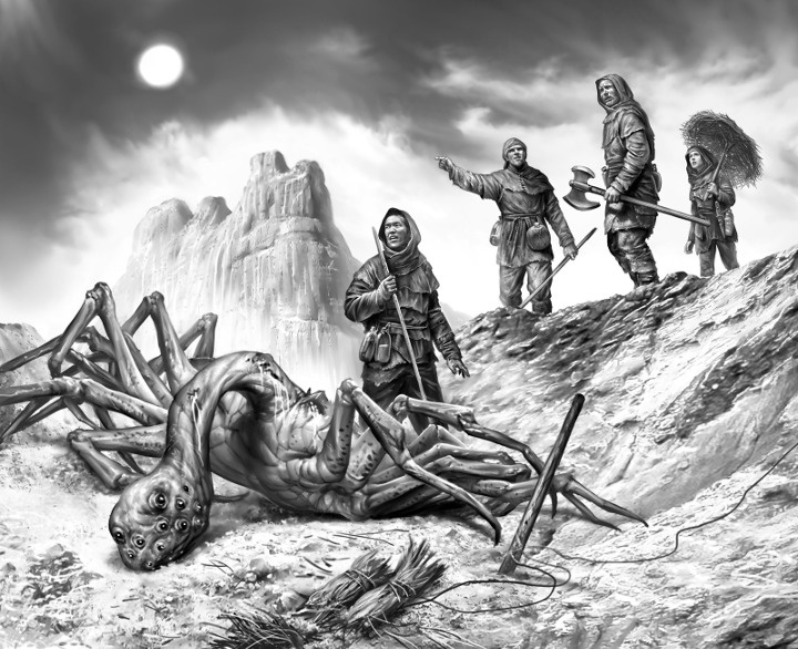 Иллюстрация к книге — Новые земли [i_001.jpg]